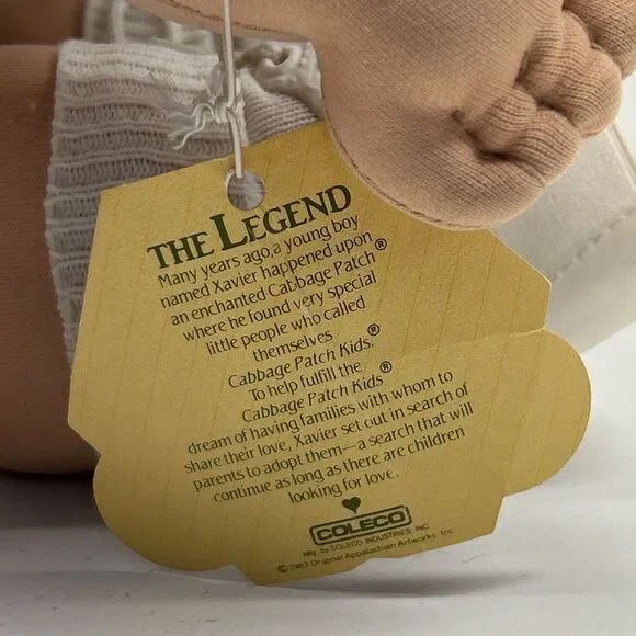 Vintage 1985 Sailor Cabbage Patch Kids With Original Paperwork/birth Certificate - Picture 5 of 9